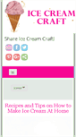 Mobile Screenshot of icecreamcraft.com